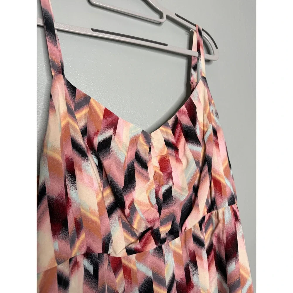 Torrid mini challis skater‎ dress pink - Picture 7 of 9